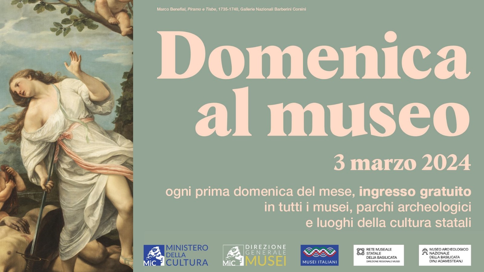 Domenica al Museo- 3 marzo Museo Potenza